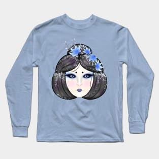 Yokai Ladies - Yuki Onna (pastel) Long Sleeve T-Shirt